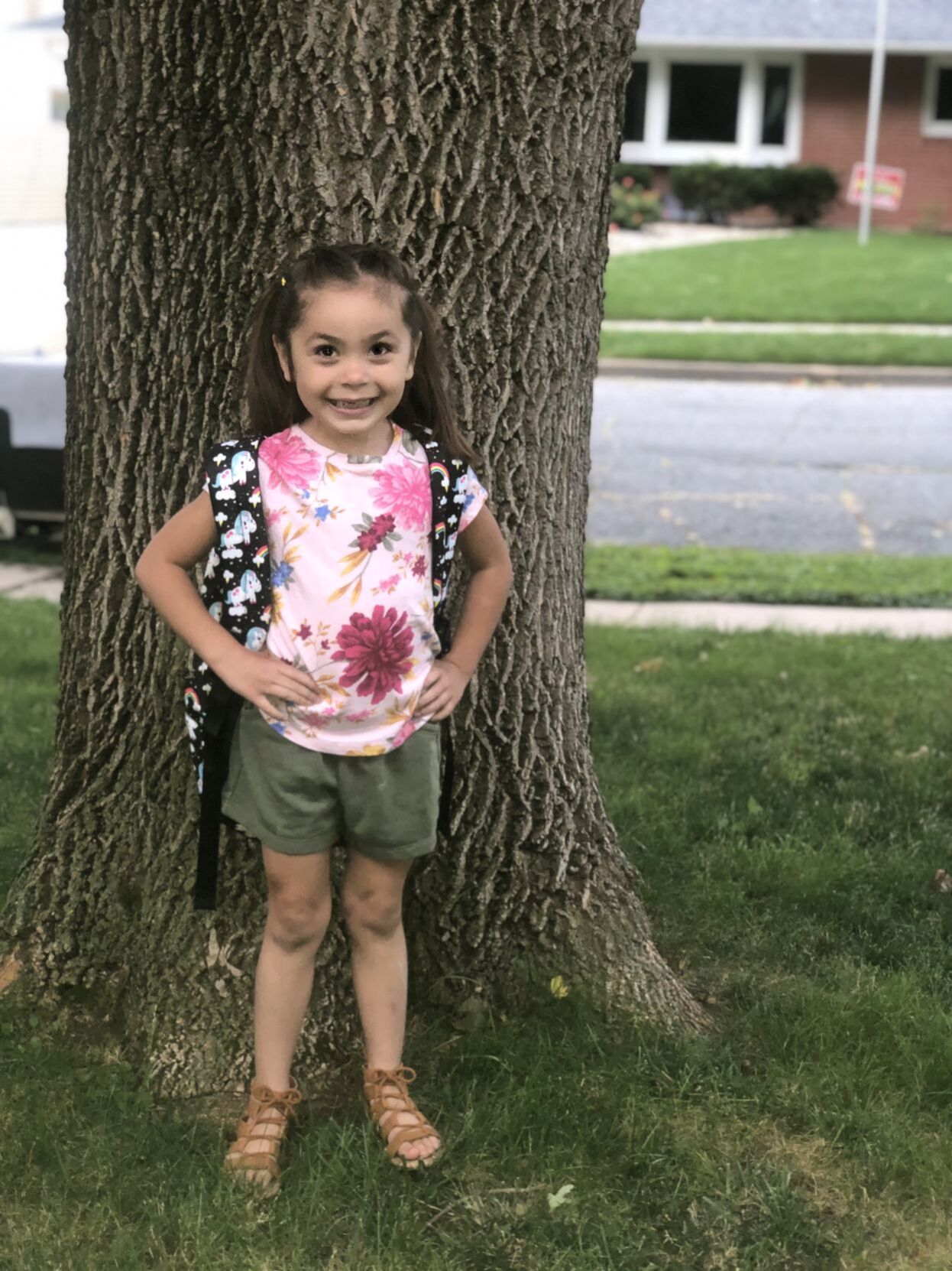 Paisley's first day of first grade